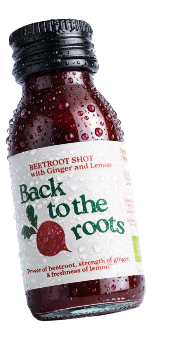 Organic beetroot ginger shot for sport performance – Organiczny shot z buraka i imbiru dla wydolności sportowej
